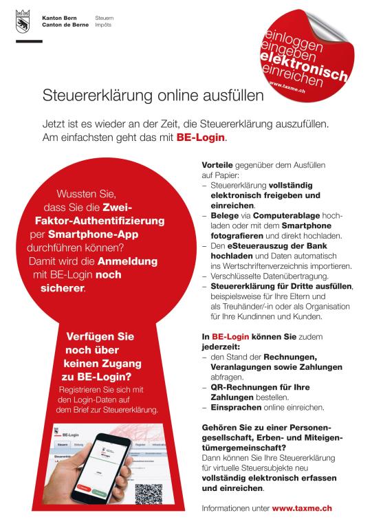 Steuerjahr 2022 TaxMe Promo
